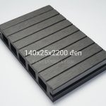 Sàn gỗ nhựa ngoài trời Tecwood MS140K25 Darkgrey