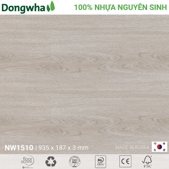 Sàn nhựa giả gỗ Dongwha NW1510