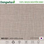 Sàn nhựa giả thảm Dongwha WS1521