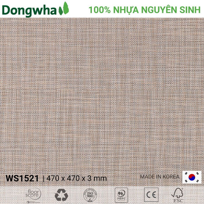 Sàn nhựa giả thảm Dongwha WS1521