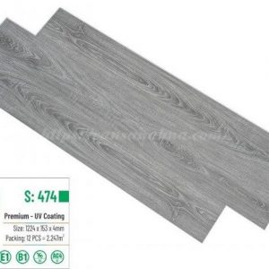 Sàn nhựa hèm khóa Glotex s474
