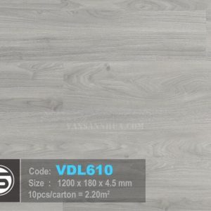 Sàn nhựa hèm khóa VDL610