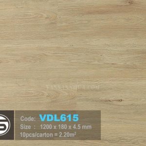 Sàn nhựa hèm khóa VDL615