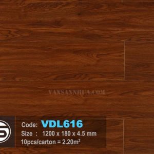 Sàn nhựa hèm khóa VDL616