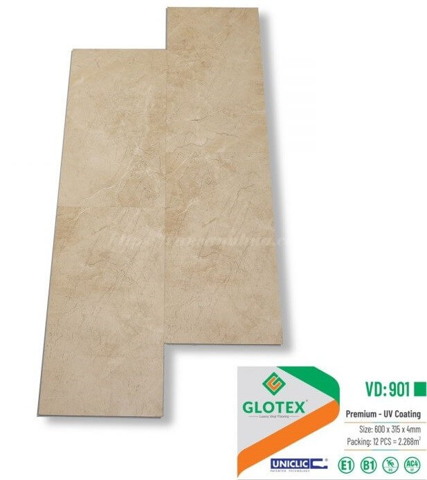 Sàn nhựa vân đá Glotex VD901