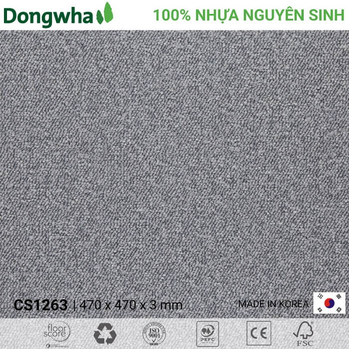 Sàn nhựa vân thảm Dongwha CS1263