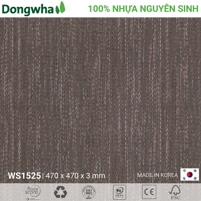 Sàn nhựa vân thảm Dongwha WS1525