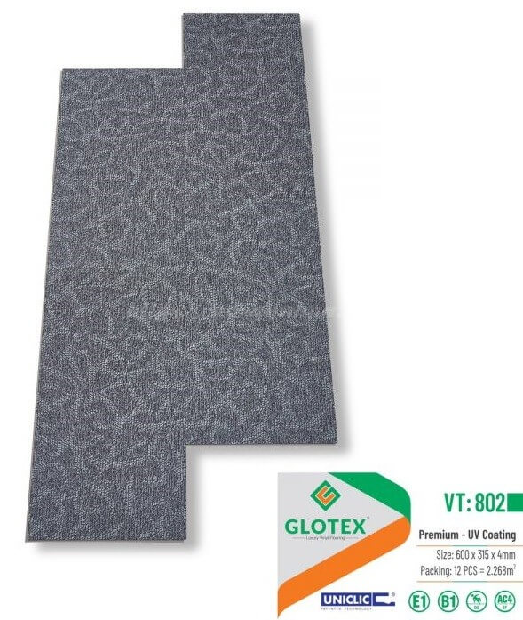 Sàn nhựa vân thảm Glotex VT802