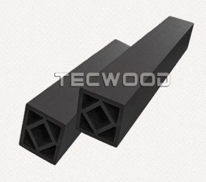 Trụ cột gỗ nhựa TecWood E120 - Black
