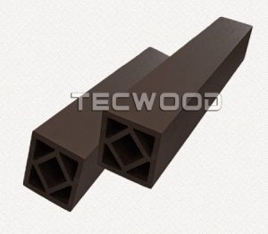 Trụ cột gỗ nhựa TecWood E120 - Coffee