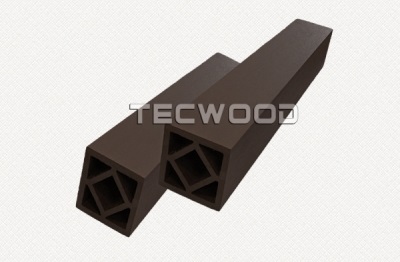 Trụ cột gỗ nhựa TecWood E120 - Coffee