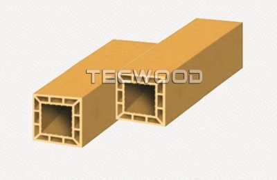 Trụ cột gỗ nhựa TecWood E200 - Cedar