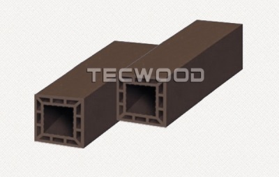 Trụ cột gỗ nhựa TecWood E200 - Coffee
