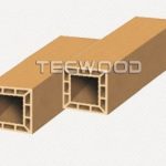 Trụ cột gỗ nhựa TecWood E200 - Wood