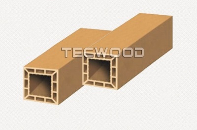 Trụ cột gỗ nhựa TecWood E200 - Wood