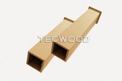 Trụ cột gỗ nhựa TecWood TWE102 - Wood