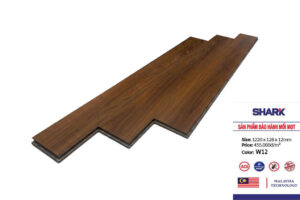 Sàn gỗ Shark cốt trắng W12