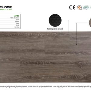 Sàn nhựa hèm khóa SPC Vfloor LK480