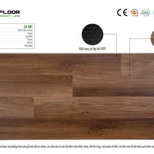 Sàn nhựa hèm khóa SPC Vfloor LK481