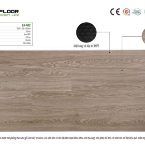 Sàn nhựa hèm khóa SPC Vfloor LK482