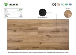 Sàn nhựa hèm khóa SPC Vfloor LK484