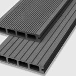 Sàn gỗ ngoài trời Tecwood rỗng MS140K25 Darkgrey