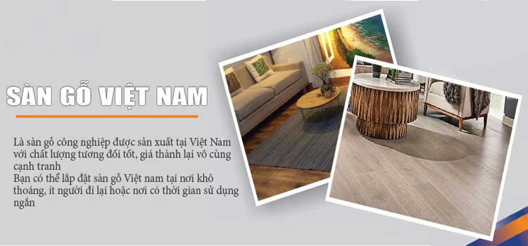 sàn gỗ công nghiệp Việt Nam