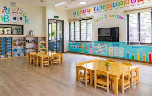 Sàn nhựa nhà trẻ. trường mầm non