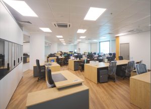 sàn nhựa văn phòng