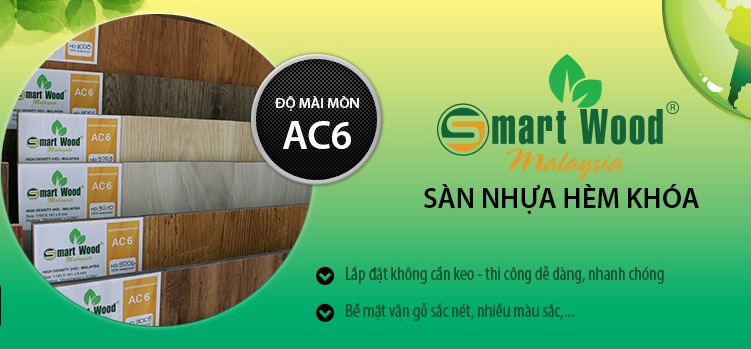 Sàn nhựa hèm khóa smartwood cao cấp tại Sàn Đẹp - vansannhua.com