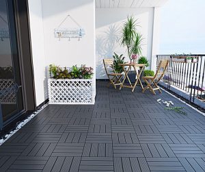 sàn gỗ nhựa ban công