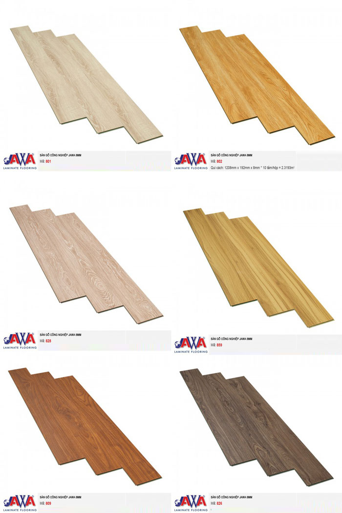 Sàn gỗ cốt xanh Jawa