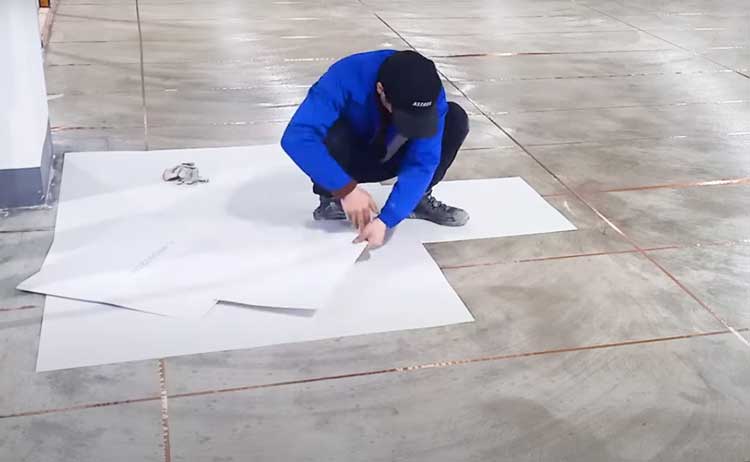 Cách thi công sàn vinyl chống tĩnh điện