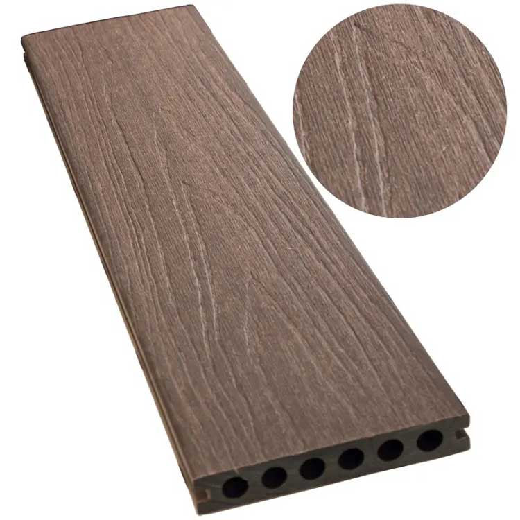 Sàn gỗ nhựa ngoài trời Tecwood GJ-145K21 Walnut
