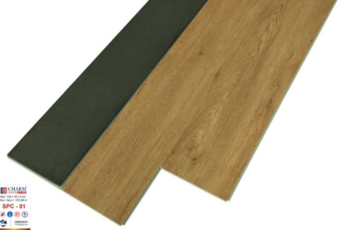 Sàn nhựa Charm Wood SPC 01