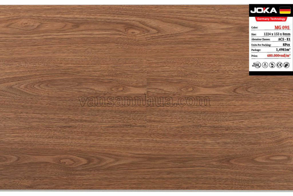 Sàn nhựa hèm khóa JOKA MG 095