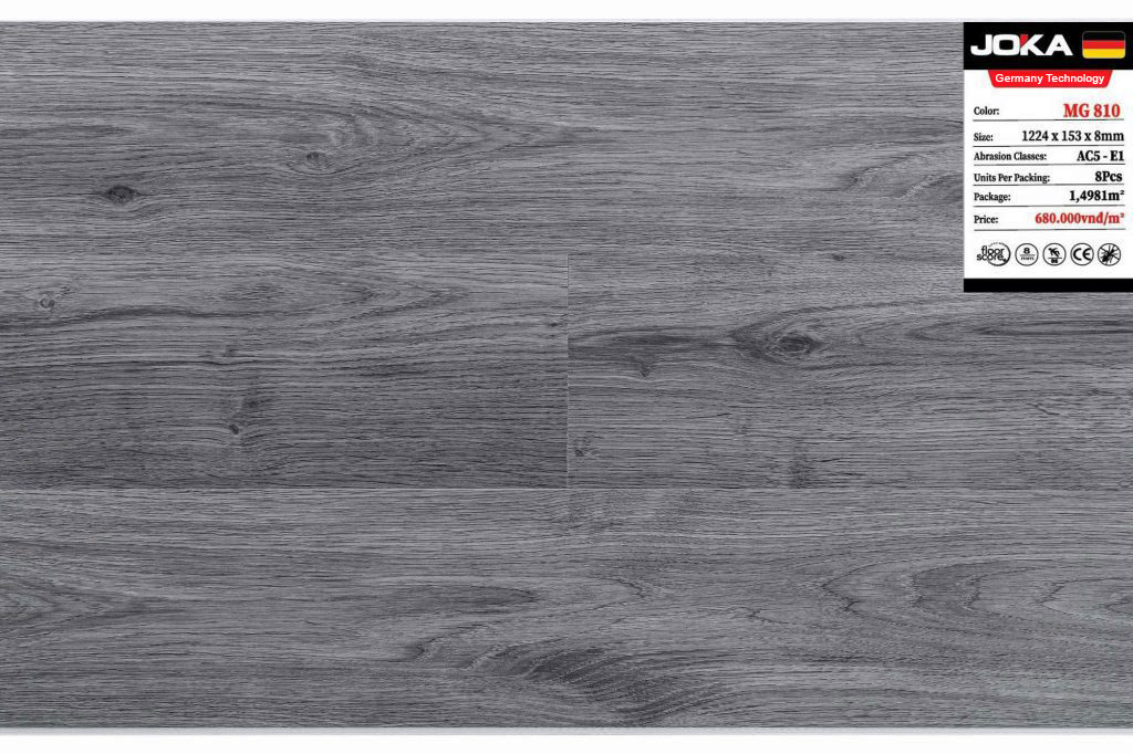 Sàn nhựa hèm khóa JOKA MG 810