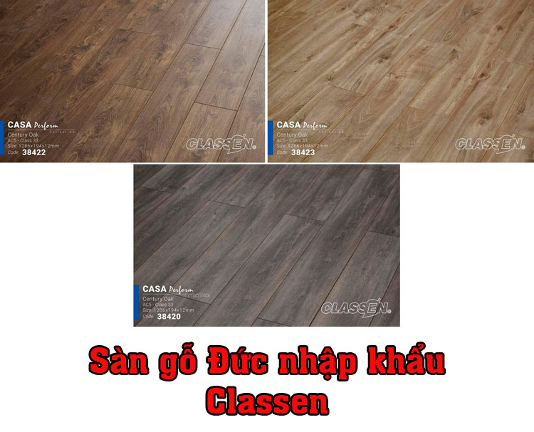 Sàn gỗ Đức nhập khẩu Classen
