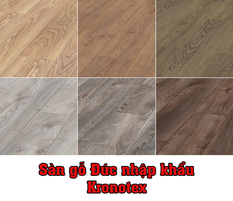 Sàn gỗ Đức nhập khẩu Kronotex