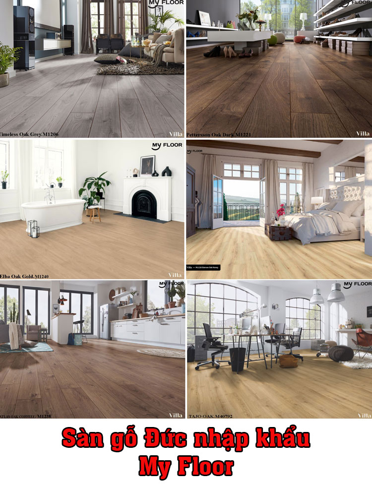 Sàn gỗ Đức nhập khẩu My Floor