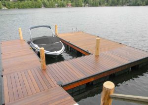 sàn gỗ nhựa cầu cảng, bến tàu ngoài trời