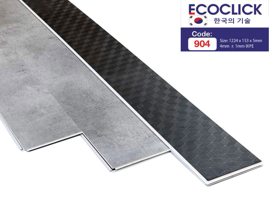 Sàn nhựa hèm khóa EcoClick 904