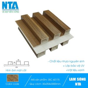 Tấm ốp lam 3 sóng cao NTA 3SC-60175