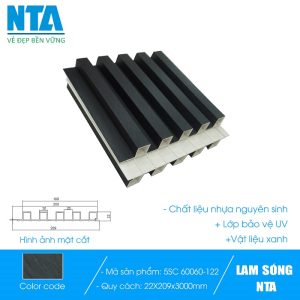 Tấm ốp lam 5 sóng cao NTA 5SC-60060-122