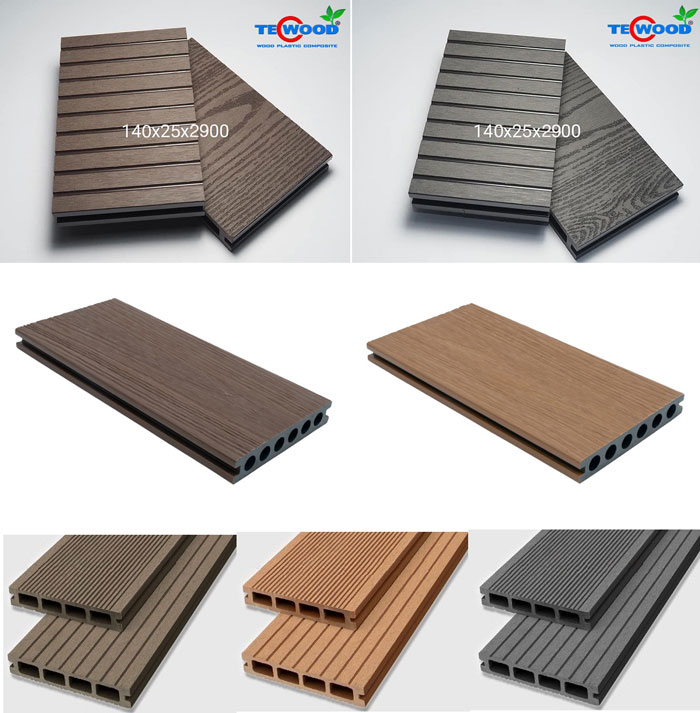Sàn gỗ nhựa ngoài trời Tecwood bao nhiêu tiền 1m2?