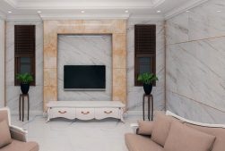 Tấm nhựa ốp tường giả đá