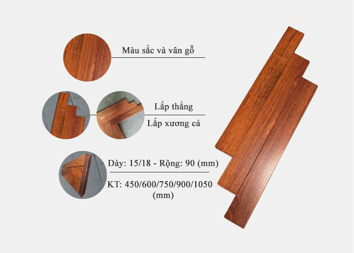 Sàn gỗ Căm Xe