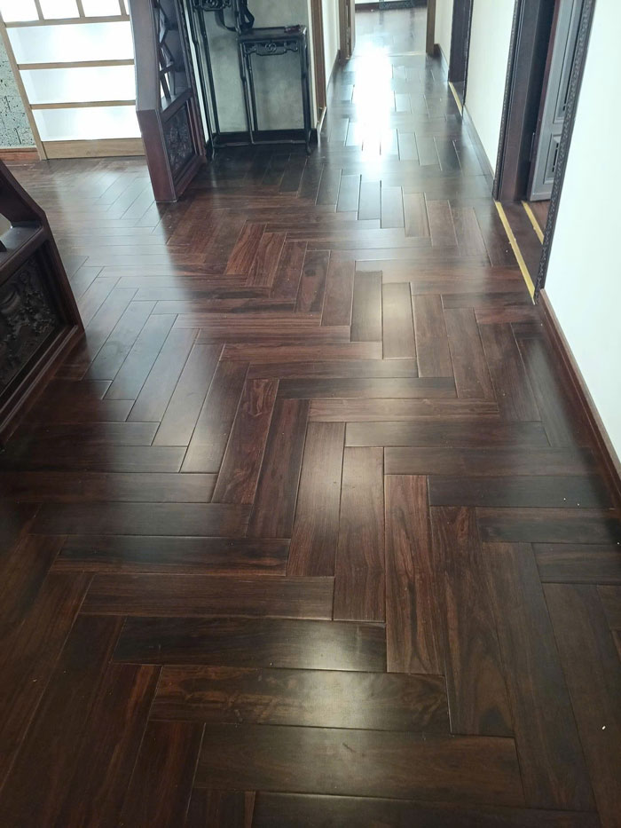 công trình lát sàn gỗ chiu liu của Sàn Đẹp