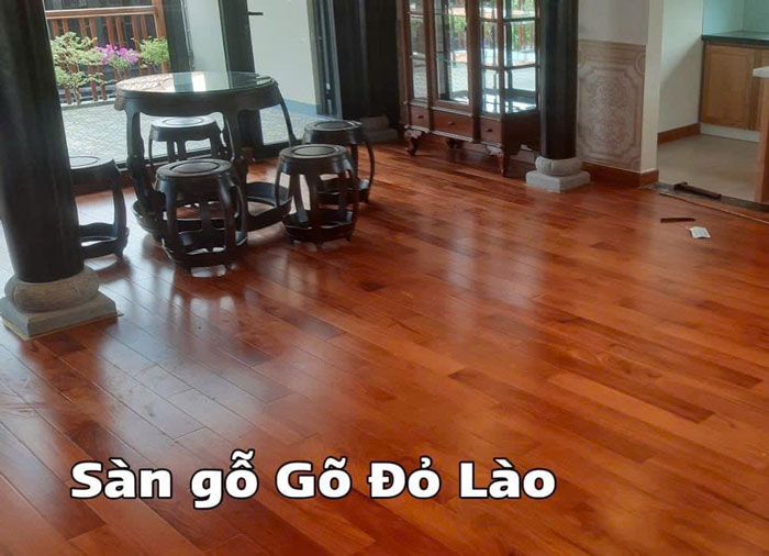 sàn gỗ Gõ Đỏ Lào