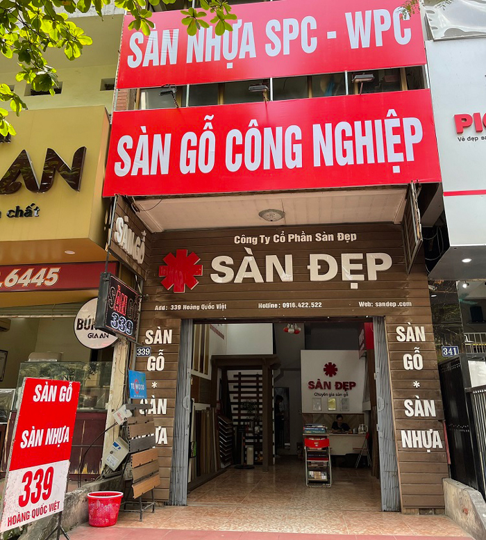 Sàn Đẹp - Địa điểm bán sàn gỗ công nghiệp, sàn gỗ tự nhiên uy tín tại quận Cầu Giấy